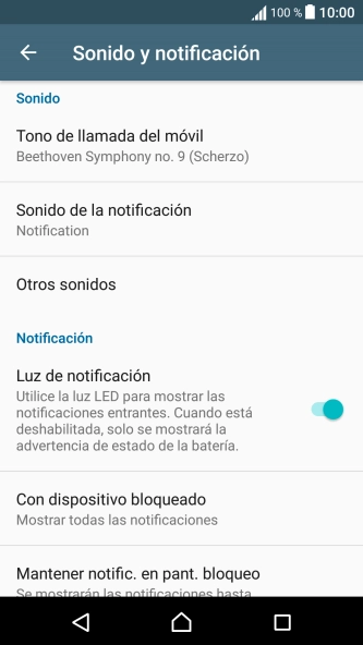 Pulsa la tecla de inicio para terminar y regresar a la pantalla de inicio.