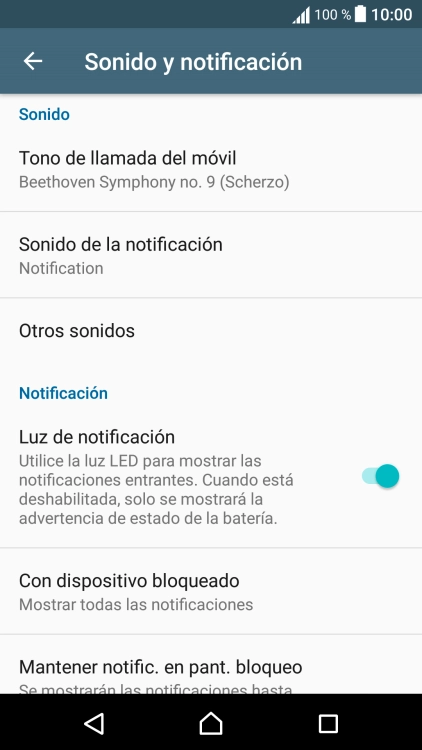 Pulsa la tecla de inicio para terminar y regresar a la pantalla de inicio.