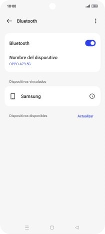 Pulsa la tecla de inicio para terminar y regresar a la pantalla de inicio.