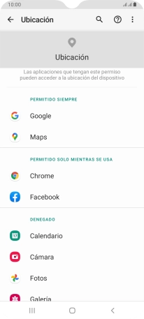 Pulsa la app deseada.
