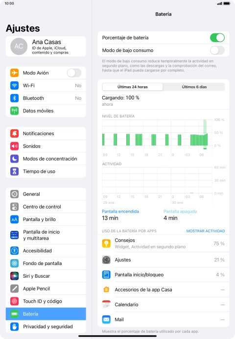 Pulsa el indicador junto a Pulsa el indicador junto a