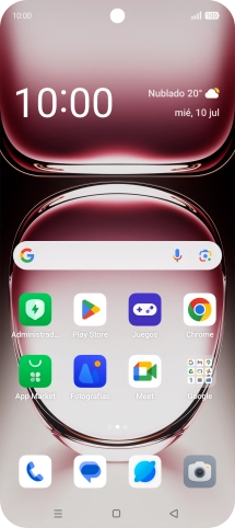 Desliza dos dedos hacia abajo desde la parte superior de la pantalla. Desliza dos dedos hacia abajo desde la parte superior de la pantalla.