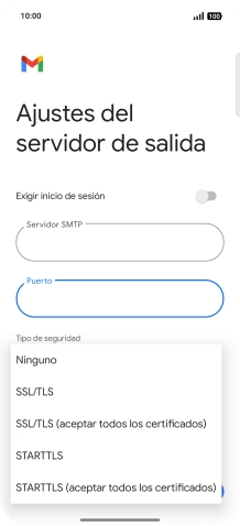 Pulsa SSL/TLS.