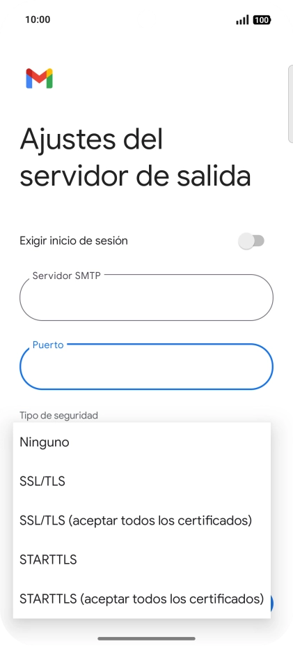 Pulsa SSL/TLS.