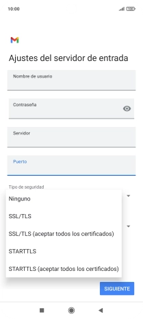 Pulsa Ninguno.
