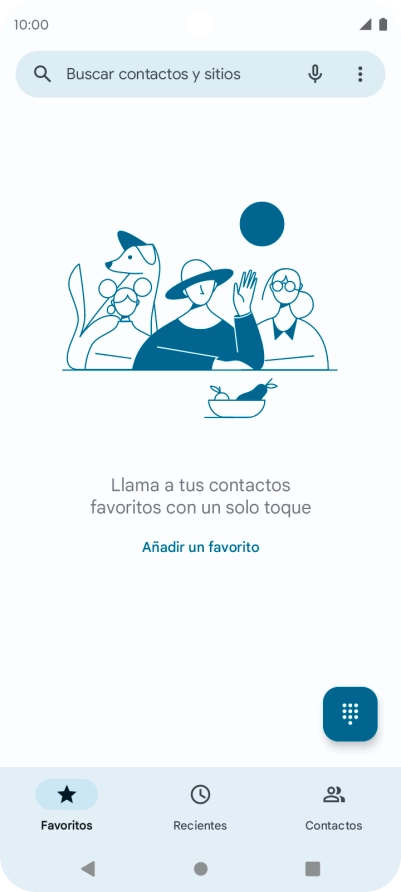 Pulsa el icono de menú.