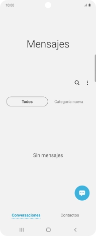 Pulsa el icono de nuevo mensaje.