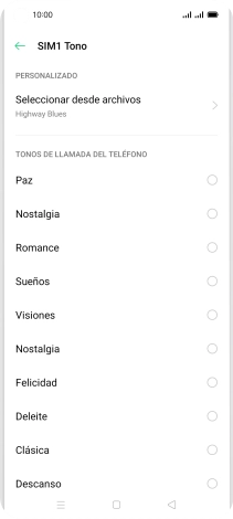 Pulsa la tecla de inicio para terminar y regresar a la pantalla de inicio.