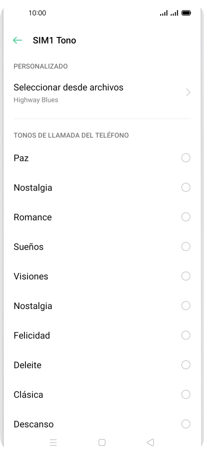 Pulsa la tecla de inicio para terminar y regresar a la pantalla de inicio.