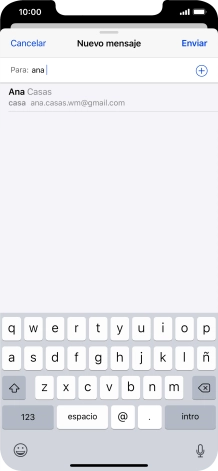 Pulsa el contacto deseado.