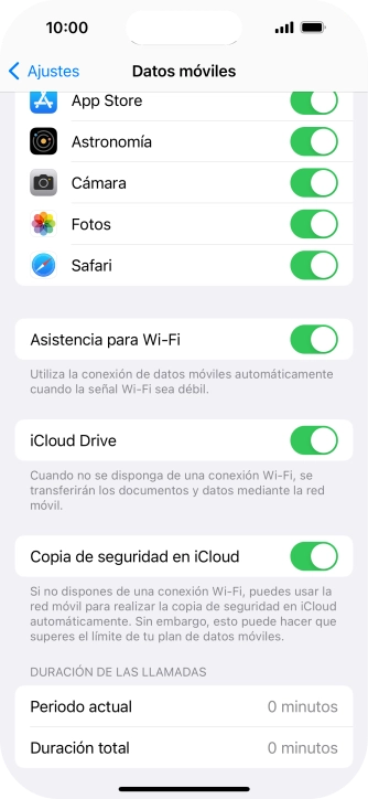 Pulsa el indicador junto a 