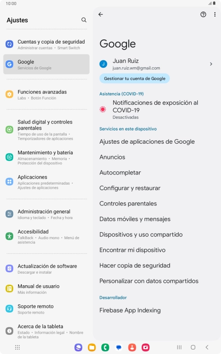 Pulsa Encontrar mi dispositivo.