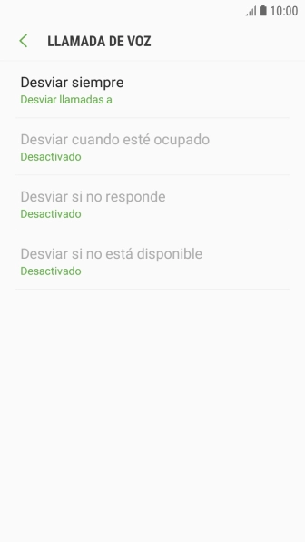Pulsa la tecla de inicio para terminar y regresar a la pantalla de inicio.