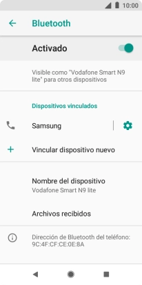 Pulsa la tecla de inicio para terminar y regresar a la pantalla de inicio.