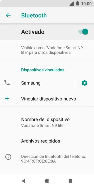 Pulsa la tecla de inicio para terminar y regresar a la pantalla de inicio.