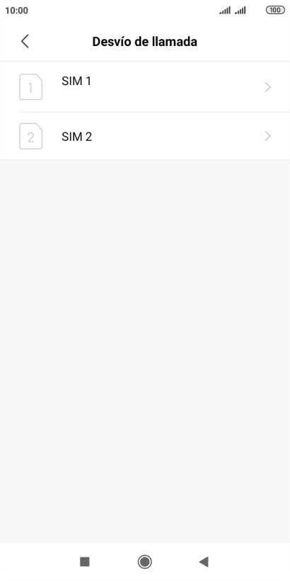 Pulsa la tarjeta SIM deseada.