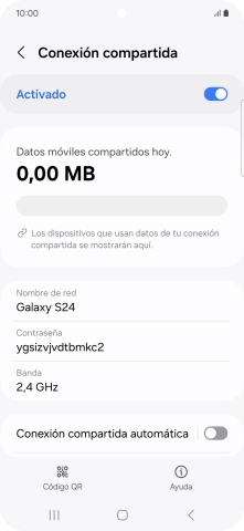 Pulsa la tecla de inicio para terminar y regresar a la pantalla de inicio.