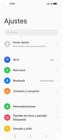 Pulsa Bluetooth.