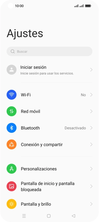 Pulsa Bluetooth.