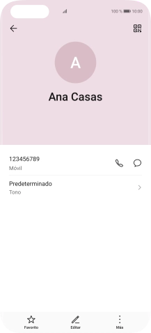 Pulsa el número de teléfono. Pulsa el número de teléfono.