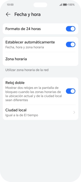 Desliza el dedo hacia arriba desde la parte inferior de la pantalla para terminar y volver a la pantalla de inicio.