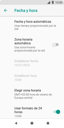 Pulsa el indicador junto a 