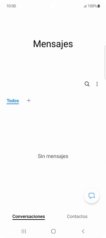 Pulsa el icono de nuevo mensaje.