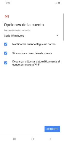 Pulsa la lista desplegable bajo 