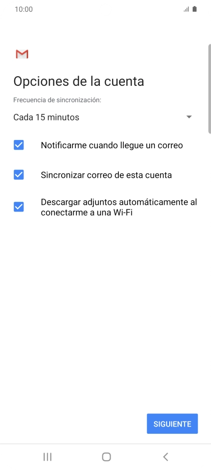 Pulsa la lista desplegable bajo 