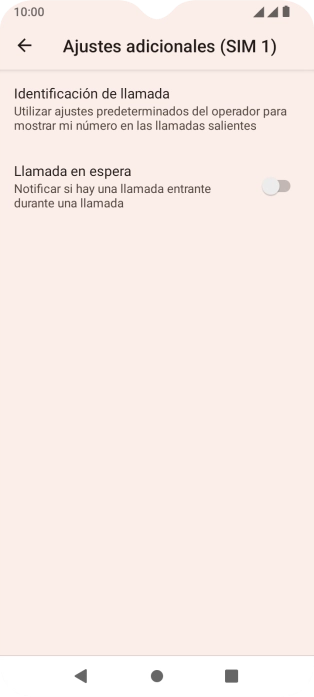 Pulsa el indicador junto a 