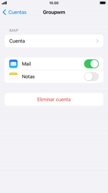 Pulsa Cuenta.