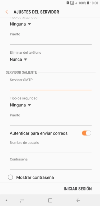 Pulsa la lista desplegable bajo 