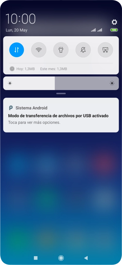 Pulsa Toca para ver más opciones..