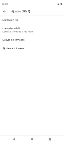 Pulsa Desvío de llamadas.