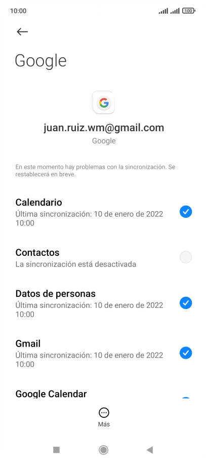 Pulsa en el campo junto a 