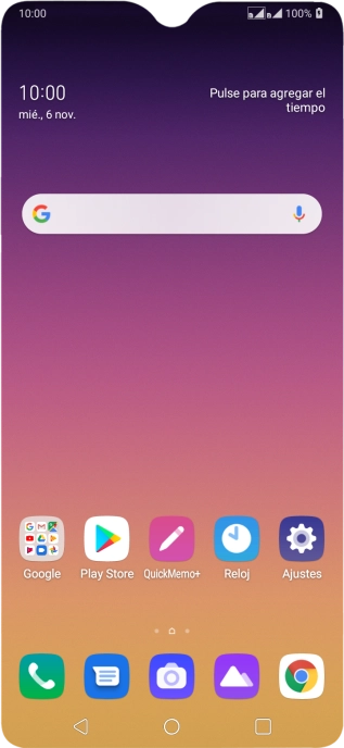Cuando el icono de carga de batería aparece en la pantalla, el teléfono se está cargando.