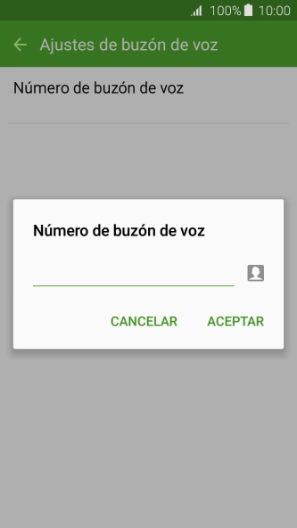 Introduce 22177 y pulsa ACEPTAR.