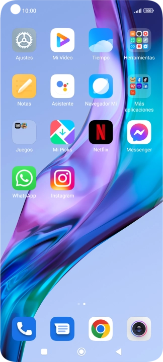 Pulsa Ajustes. Pulsa Ajustes.