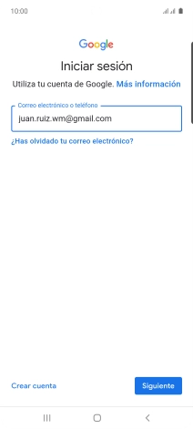 Pulsa Siguiente.