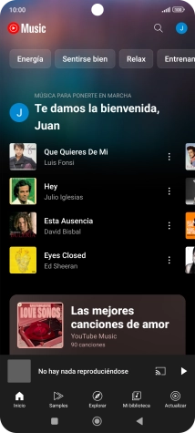 Pulsa Mi biblioteca.