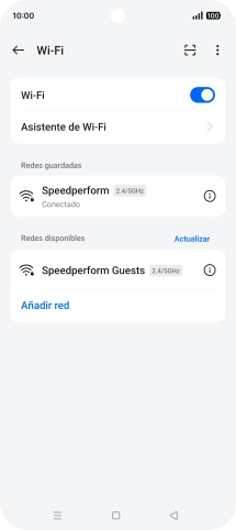 Pulsa la tecla de inicio para terminar y regresar a la pantalla de inicio.