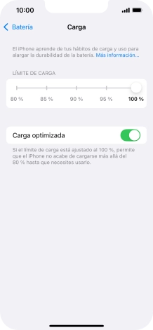 Pulsa el indicador junto a 