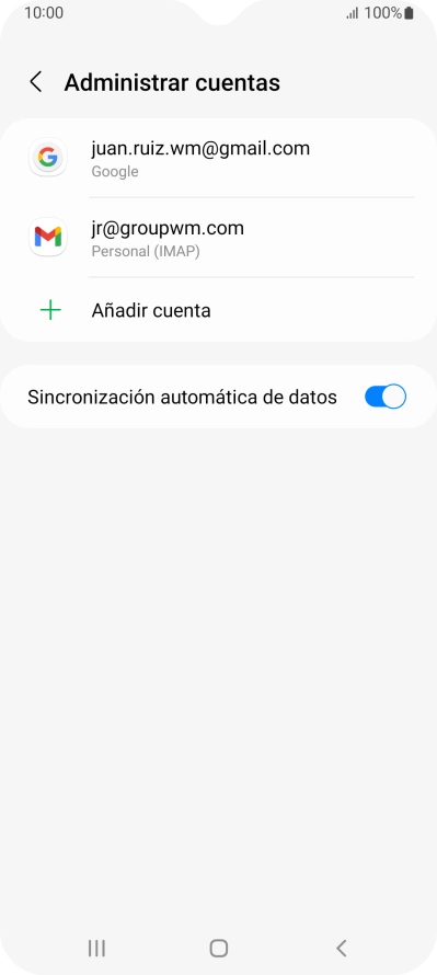 Pulsa la tecla de inicio para terminar y regresar a la pantalla de inicio.