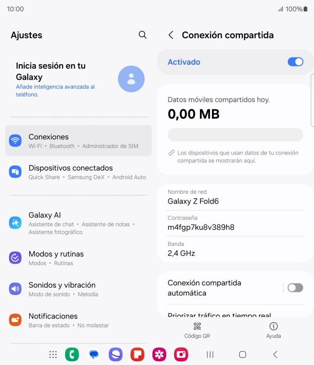Pulsa la tecla de inicio para terminar y regresar a la pantalla de inicio.