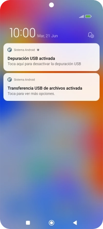 Pulsa Toca para ver más opciones..