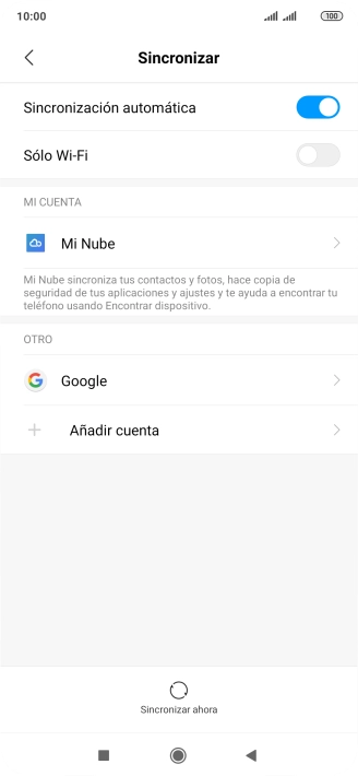 Pulsa la tecla de inicio para terminar y regresar a la pantalla de inicio.