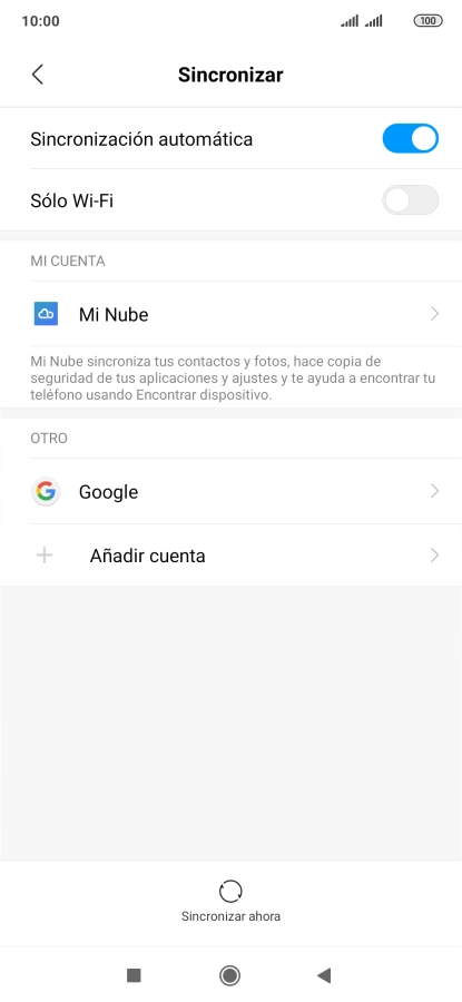 Pulsa la tecla de inicio para terminar y regresar a la pantalla de inicio.