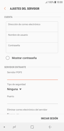 Pulsa la lista desplegable bajo 
