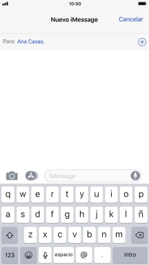 También puedes enviar fotografías, vídeos, mensajes de sonido y diferentes efectos en el iMessage. Sigue las indicaciones de la pantalla para enviar tu iMessage con el contenido deseado. También puedes enviar fotografías, vídeos, mensajes de sonido y diferentes efectos en el iMessage. Sigue las indicaciones de la pantalla para enviar tu iMessage con el contenido deseado.