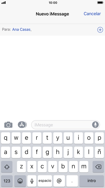 También puedes enviar fotografías, vídeos, mensajes de sonido y diferentes efectos en el iMessage. Sigue las indicaciones de la pantalla para enviar tu iMessage con el contenido deseado. También puedes enviar fotografías, vídeos, mensajes de sonido y diferentes efectos en el iMessage. Sigue las indicaciones de la pantalla para enviar tu iMessage con el contenido deseado.